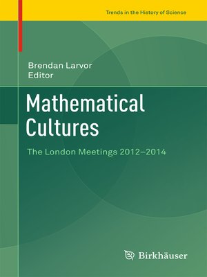 cover image of Mathematical Cultures